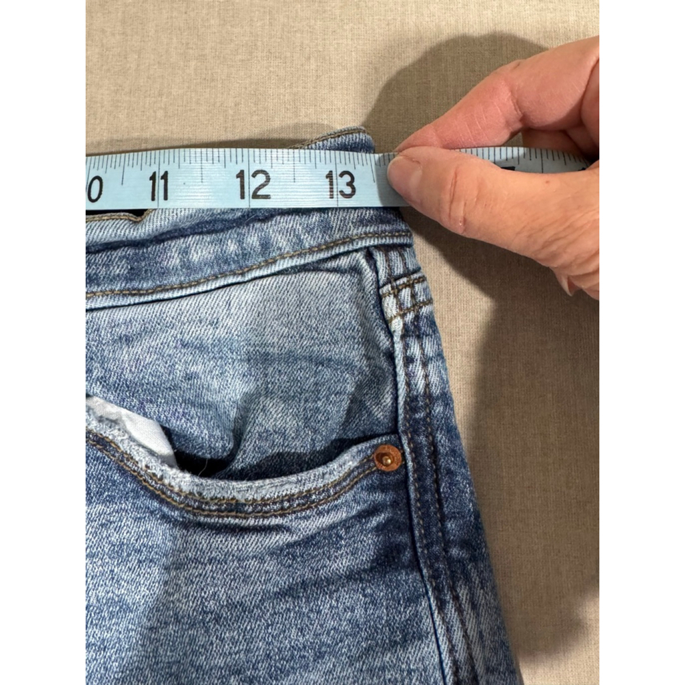 Women's Kensie Jeans Blue Ankle & Cropped skinny stretch raw hem Jeans Size 4 - Picture 9 of 12